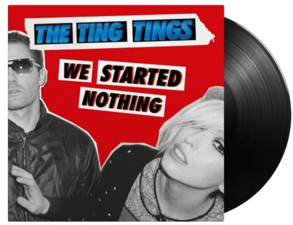 the album cover for Ting Tings - We Started Nothing (Blk) [180 Gram] (Hol)