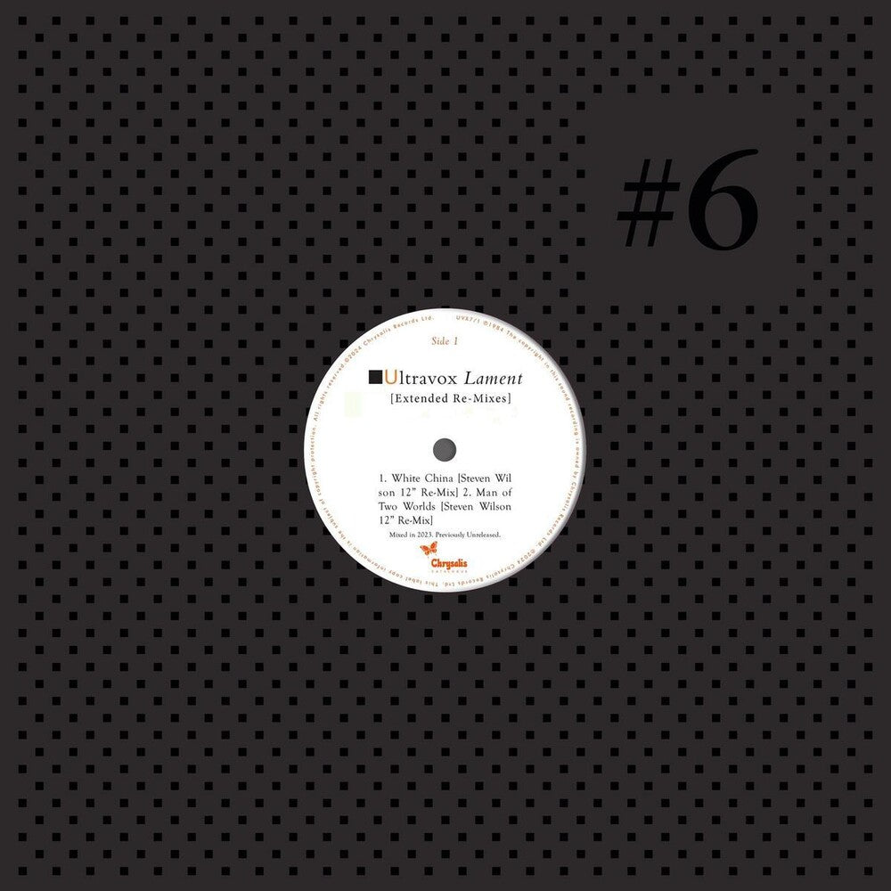 the album cover for Ultravox - Steven Wilson Extended Re-Mixes (Rsd) [Record Store Day] 