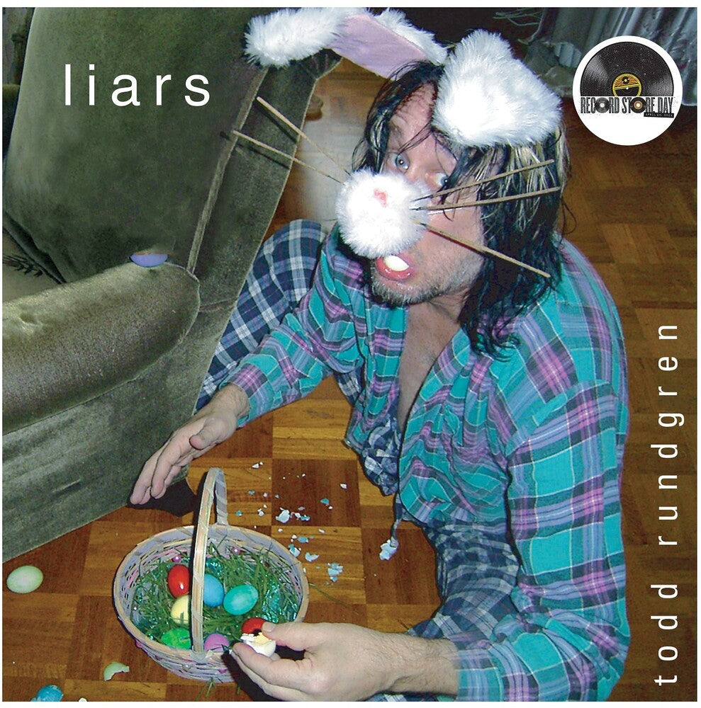 the album cover for Todd Rundgren - Liars (Rsd) [Colored Vinyl] (Gate) (Grn) [Record Store Day] 