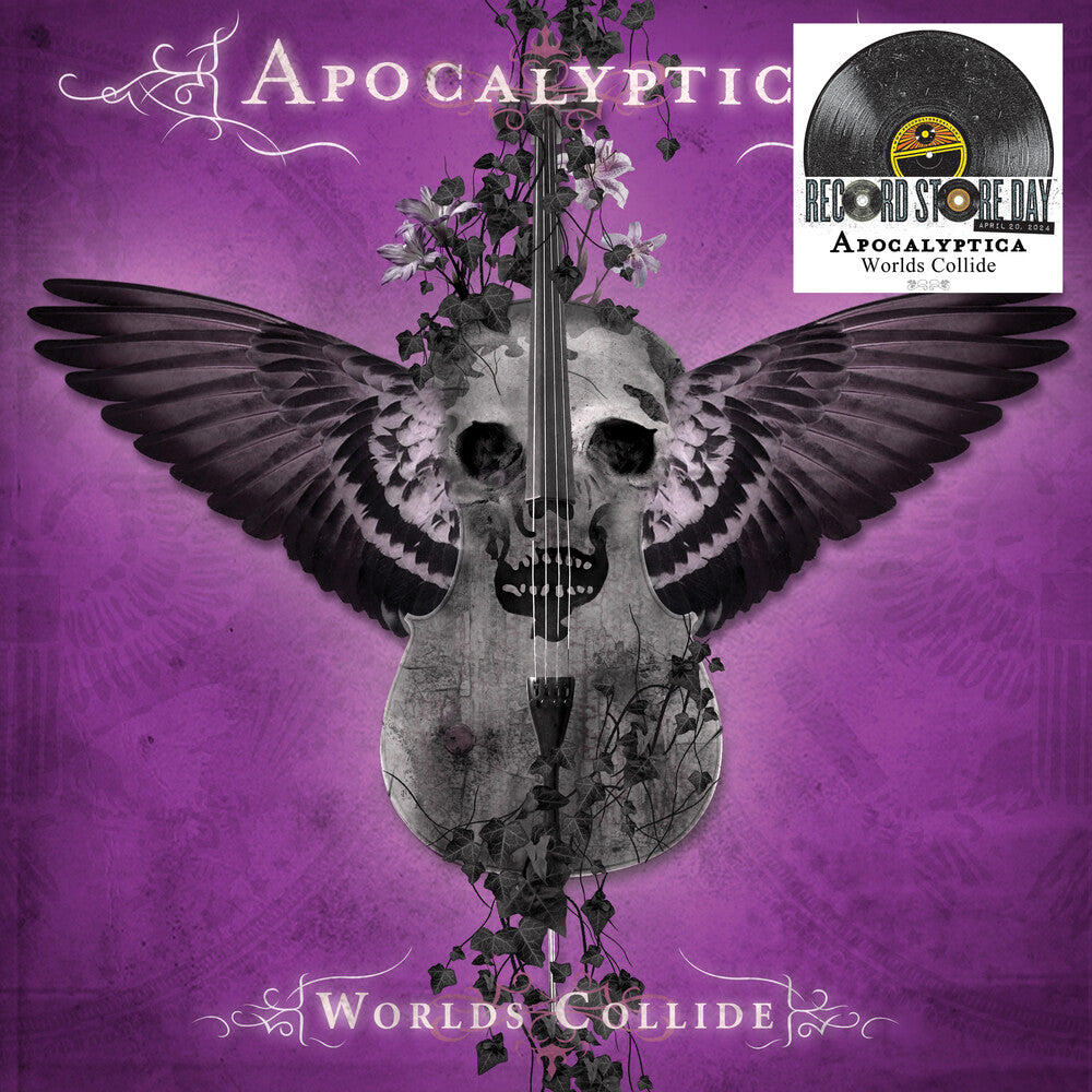 the album cover for Apocalyptica - Worlds Collide (Deluxe Edition) (Rsd) [Record Store Day] 