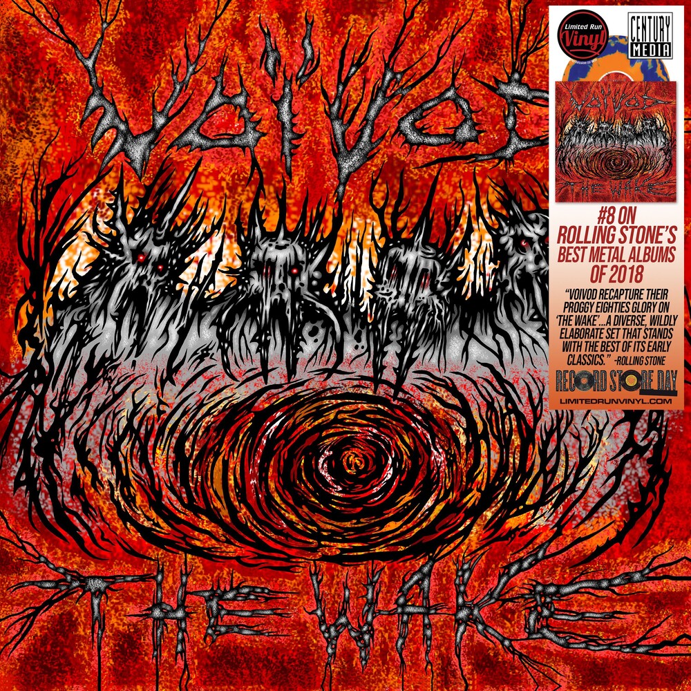 the album cover for Voivod - The Wake (Rsd) (Gate) [Record Store Day] 