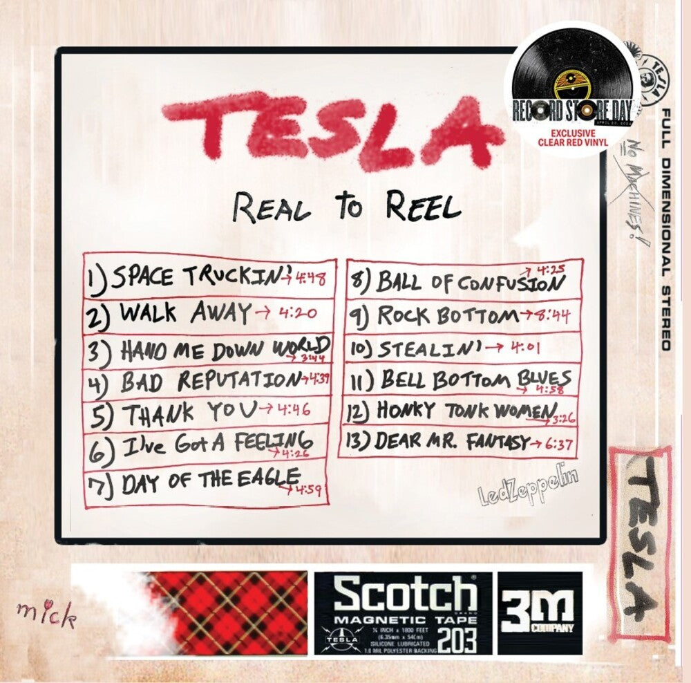 the album cover for Tesla - Real 2 Reel Vol. 1 (Rsd) [Record Store Day] 