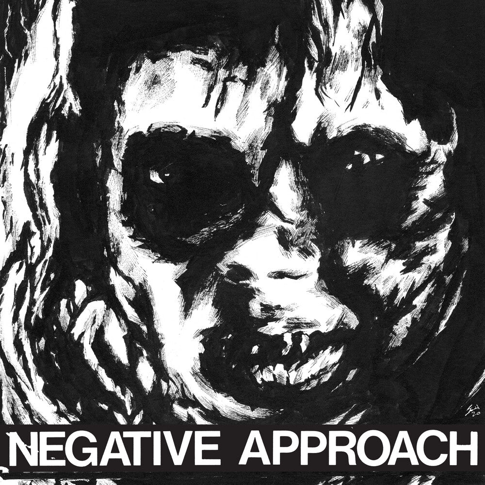 the album cover for Negative Approach - 10-song Ep - Purple