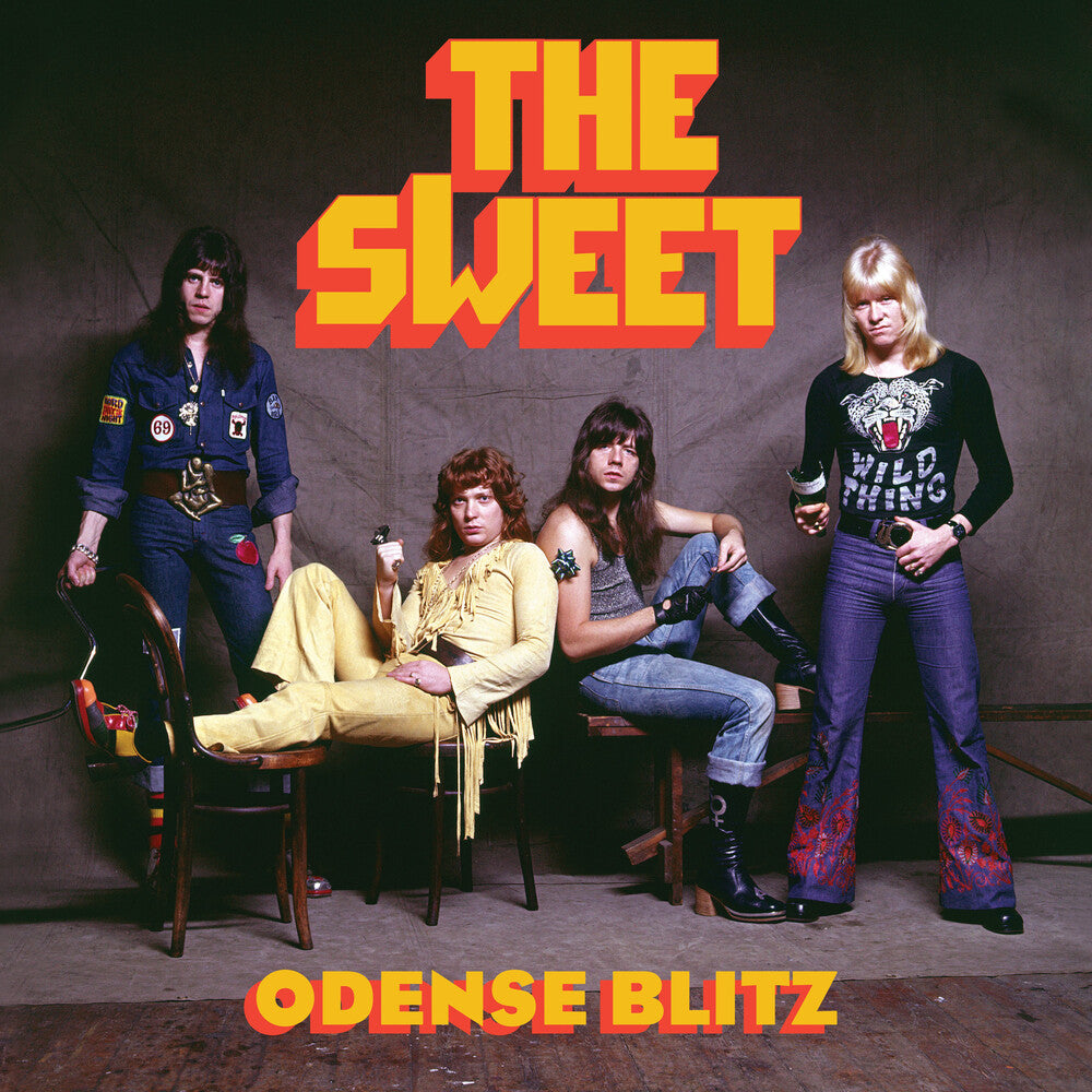 the album cover for Sweet - Odense Blitz