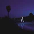 the album cover for Lewis OfMan - Cristal Medium Blue (Blue) [Colored Vinyl]