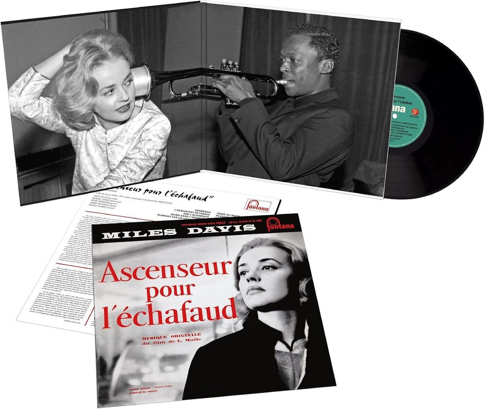 the album cover for Miles Davis - Ascenseur Pour L'echafaud