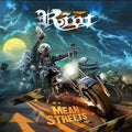 the album cover for Riot V - Mean Streets