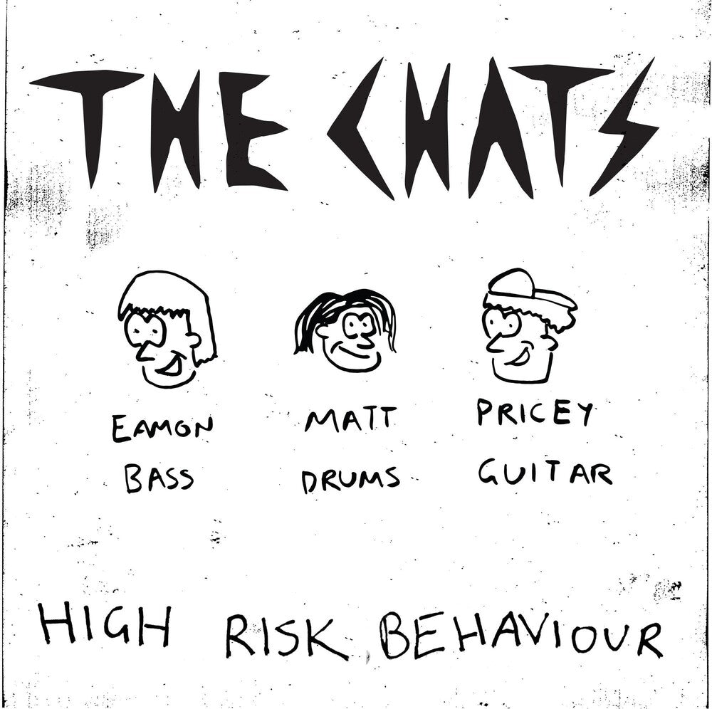 the album cover for Chats - High Risk Behaviour [Clear Vinyl]