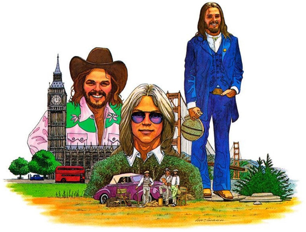 the album cover for America - History - America's [Colored Vinyl] [Limited Edition]