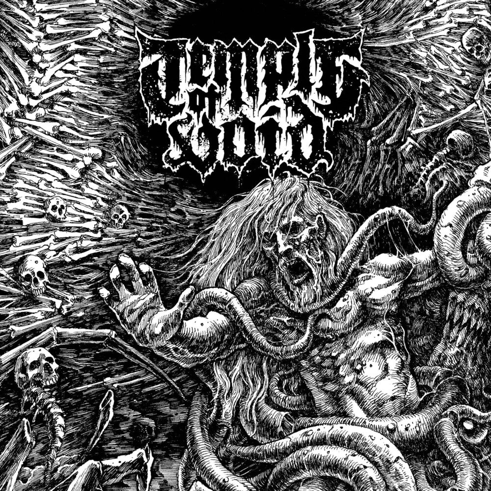 the album cover for Temple Of Void - First Ten Years