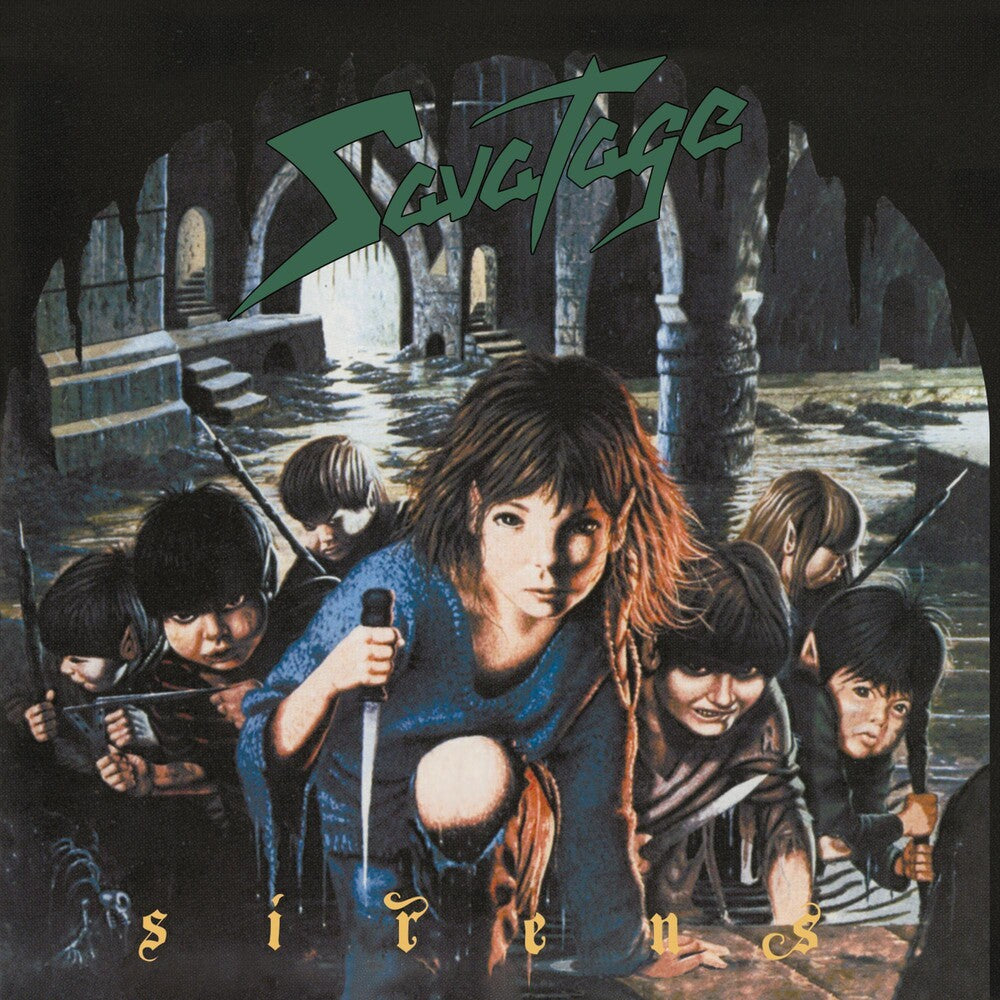 the album cover for Savatage - Sirens [Import LP]
