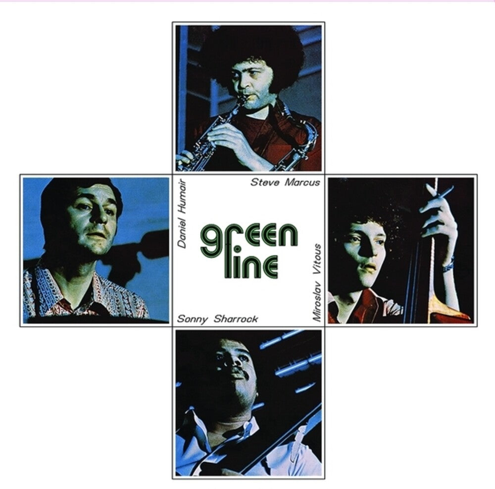 the album cover for Steve Marcus  / Vitous,Miroslav / Sharrock,Sonny - Green Line