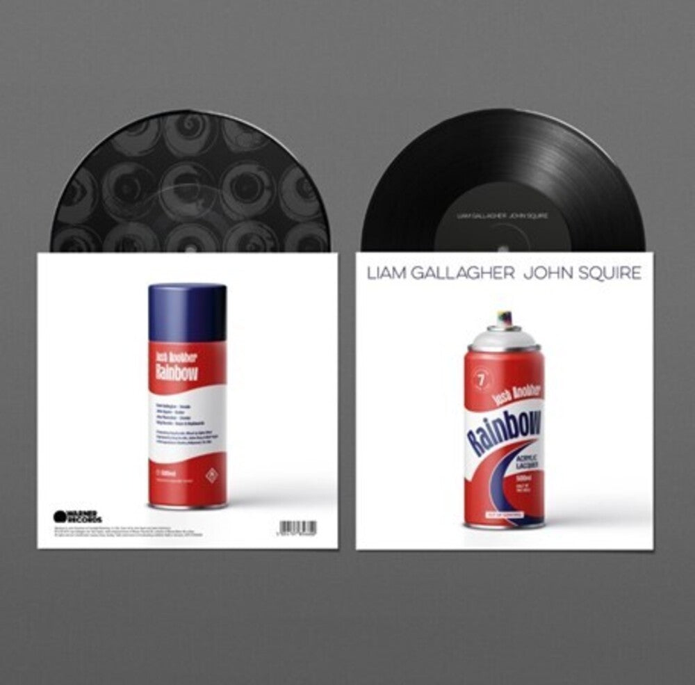 the album cover for Liam Gallagher & John Squire - Just Another Rainbow (Blk) [Limited Edition] (Etch) (Uk)