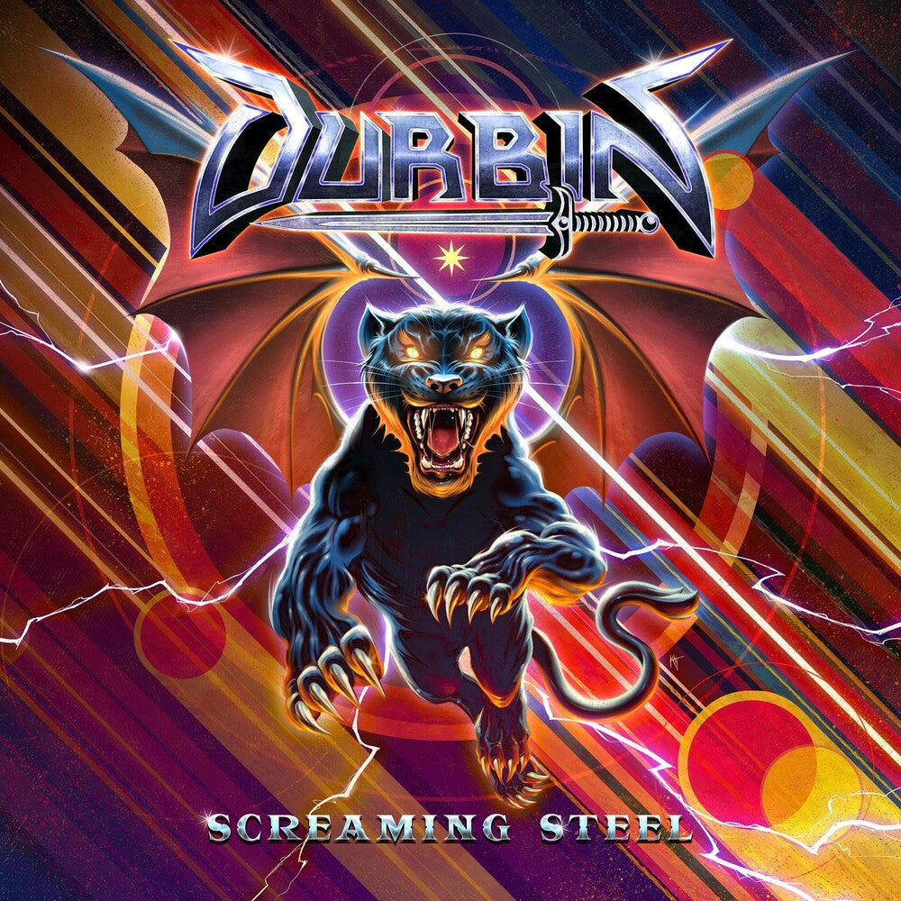 the album cover for Durbin - Screaming Steel