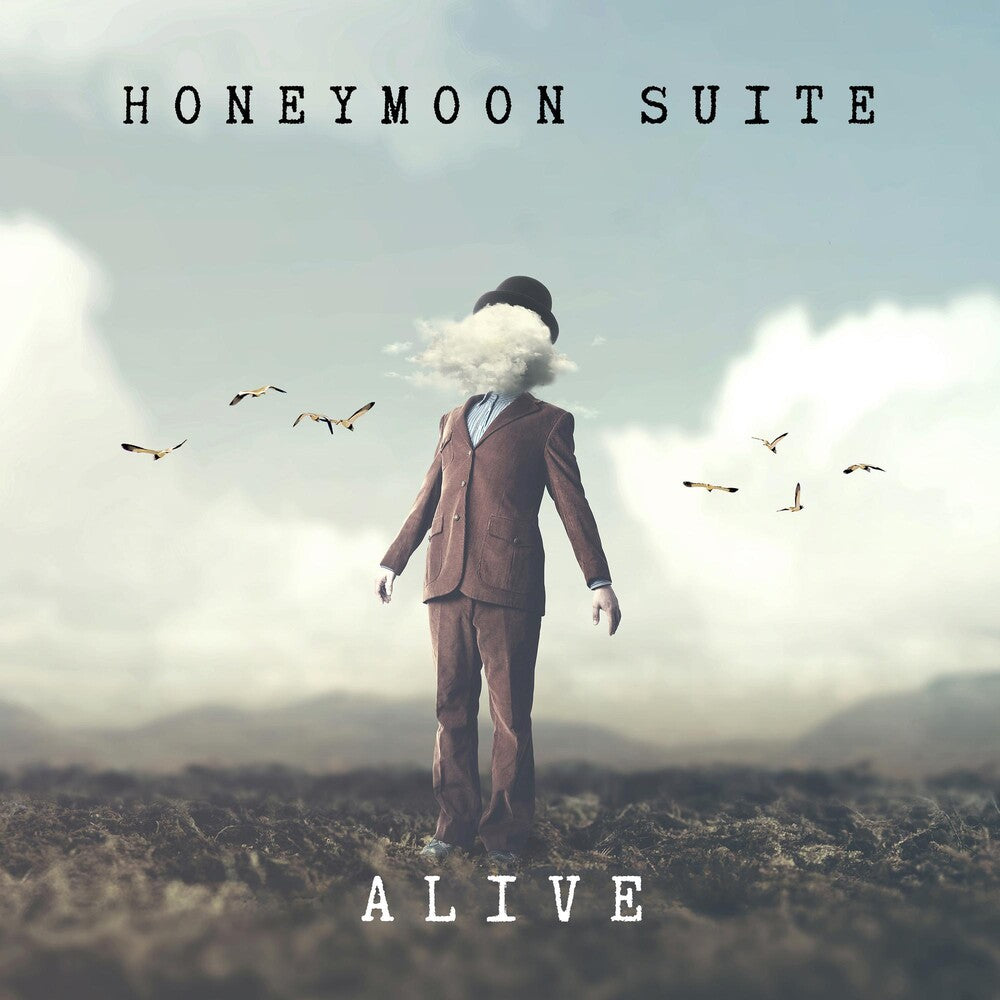 the album cover for Honeymoon Suite - Alive