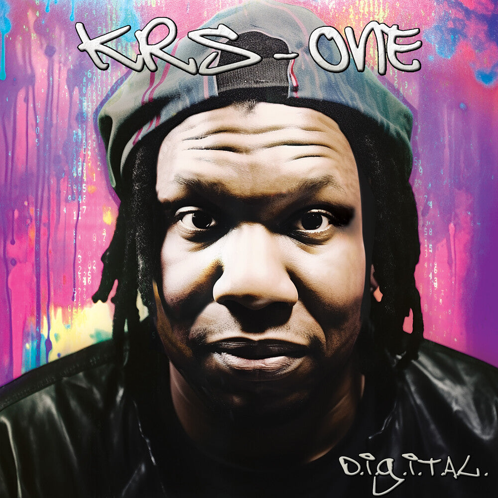 the album cover for KRS-ONE - Digital - Purple [Colored Vinyl] (Purp)