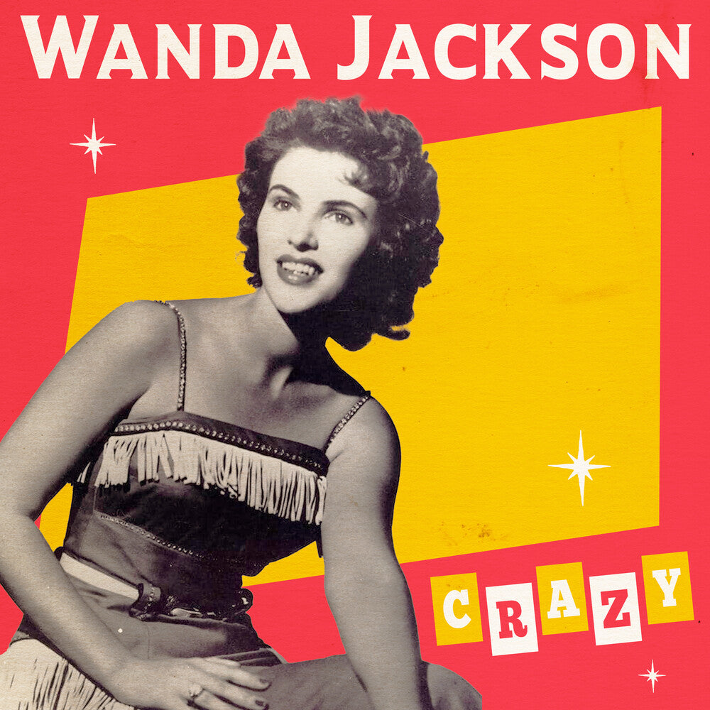 the album cover for Wanda Jackson - Crazy