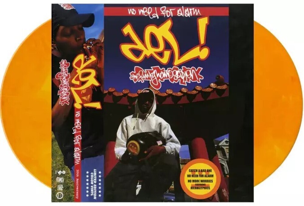 the album cover for Del The Funky Homosapien - No Need For Alarm [Colored Vinyl] [Limited Edition] (Post)