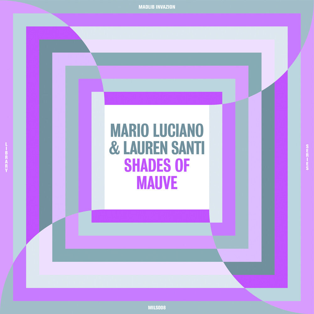 the album cover for Mario Luciano  / Santi,Lauren - Shades Of Mauve