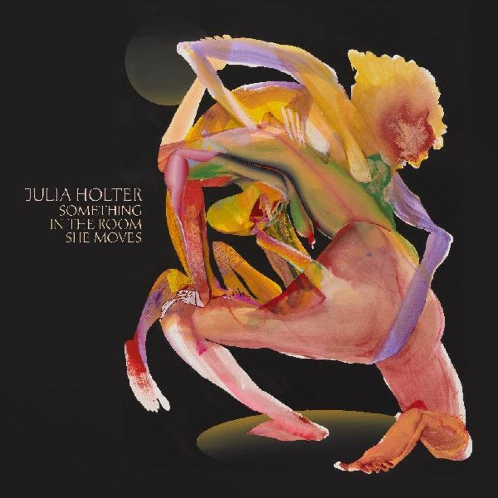 the album cover for Julia Holter - Something in the Room She Moves [Indie Exclusive Limited Edition Calder Red 2LP]