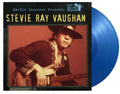 the album cover for Stevie Vaughan  Ray - Martin Scorsese Presents The Blues (Blue) [Colored Vinyl]