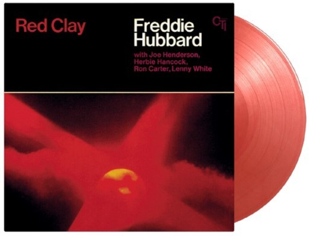 the album cover for Freddie Hubbard - Red Clay [Colored Vinyl] (Gate) (Gol) [Limited Edition] [180 Gram] (Red)