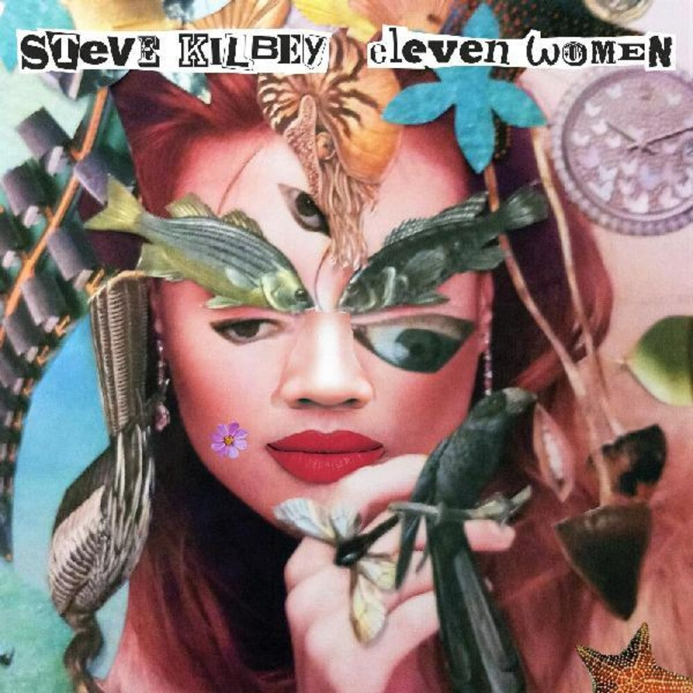 the album cover for Steve Kilbey - Eleven Women