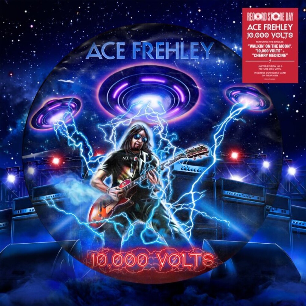 the album cover for Ace Frehley - 10000 Volts (Rsd) [Record Store Day] 