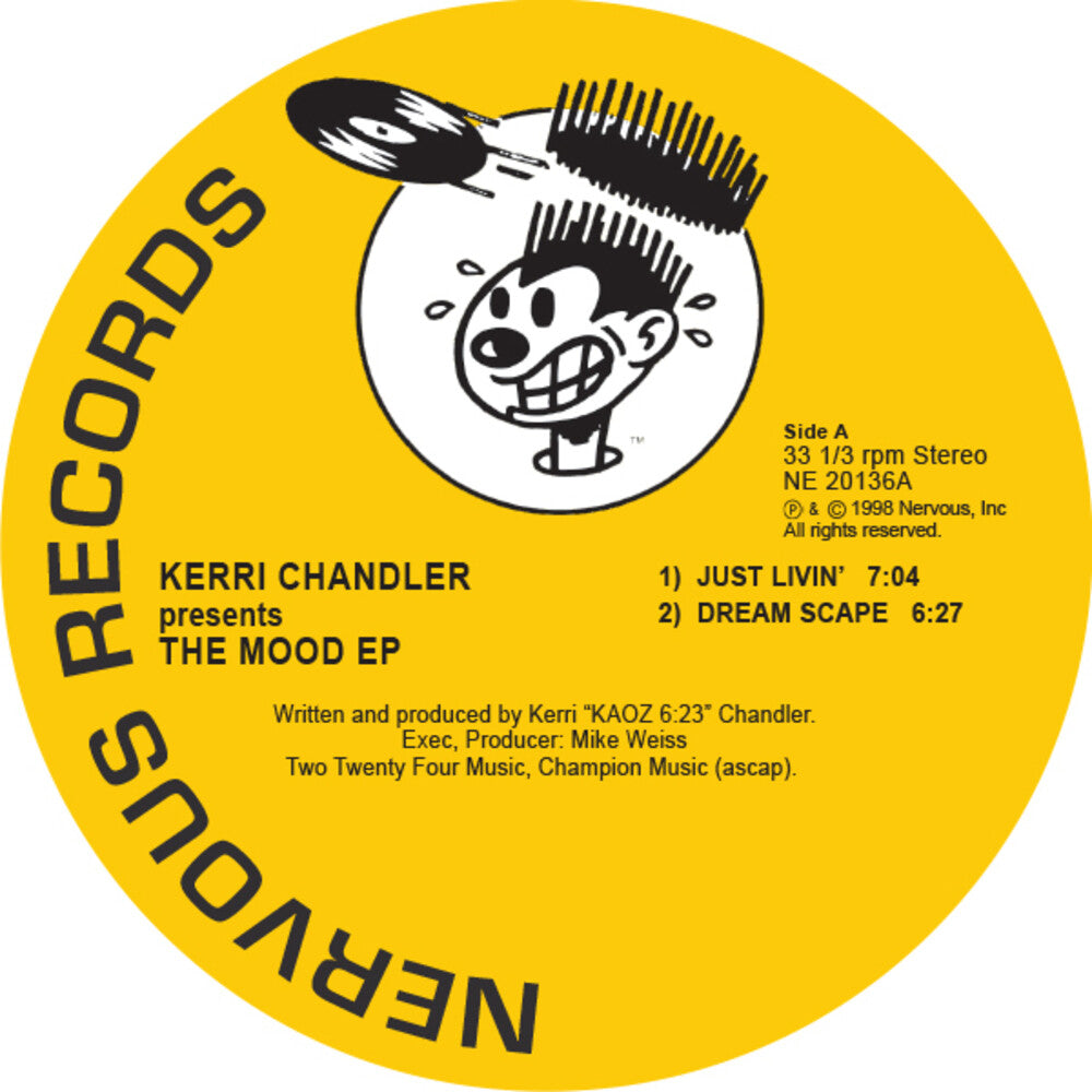 the album cover for Chandler, Kerri - The Mood
