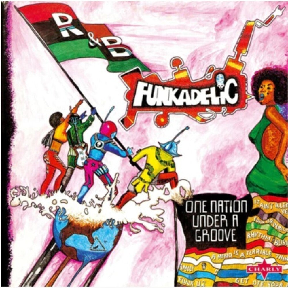 the album cover for Funkadelic - One Nation Under A Groove (Uk)