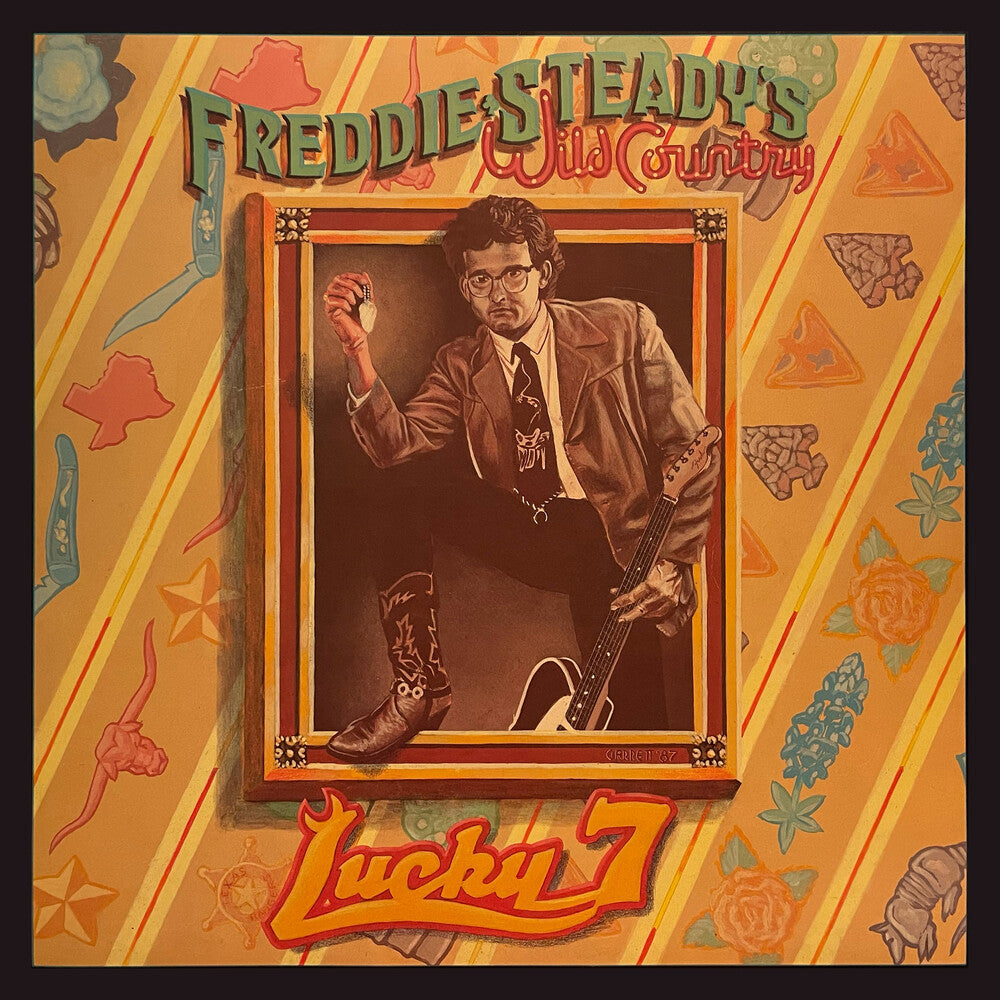the album cover for Freddie Steady - Lucky 7