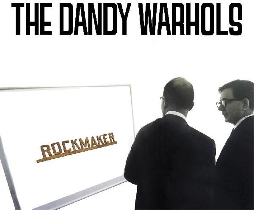 the album cover for The Dandy Warhols - Rockmaker [Indie Exclusive Limited Edition Black & Clear Color-In-Color LP]