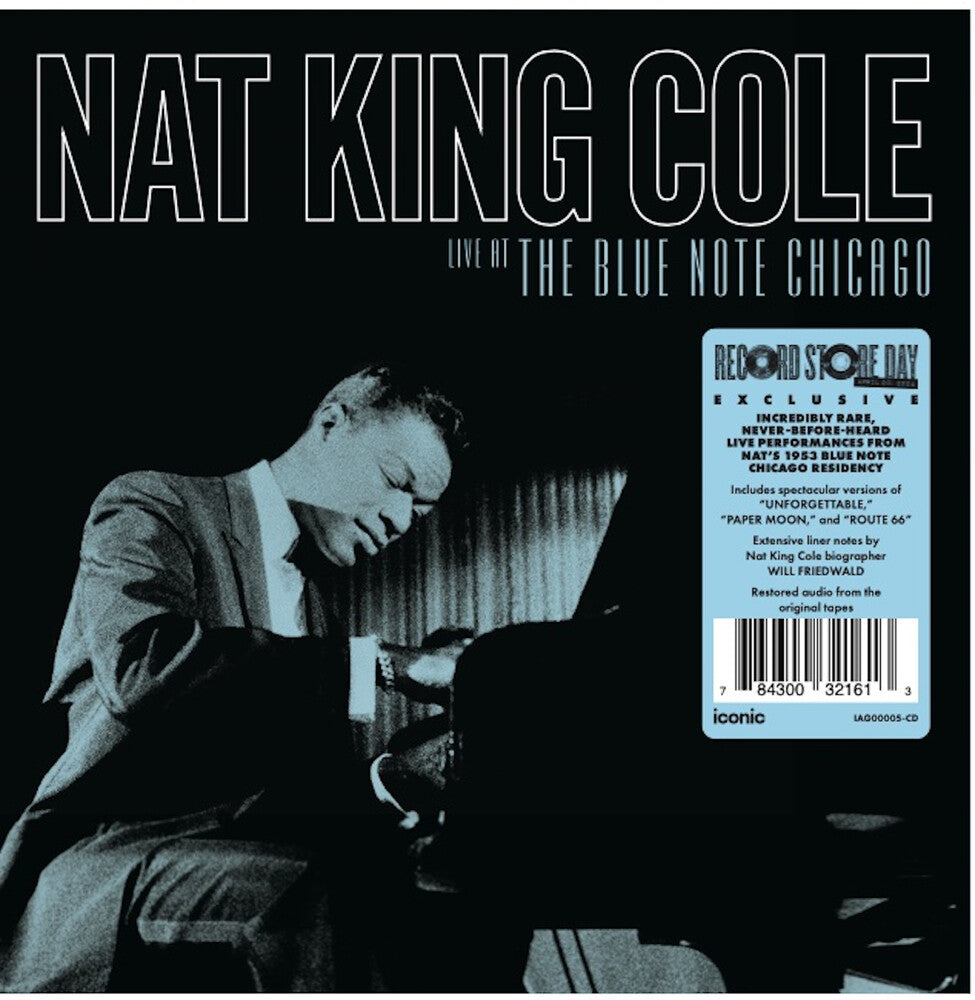 the album cover for Nat Cole  King - Live At The Blue Note Chicago (Rsd) [Record Store Day] 