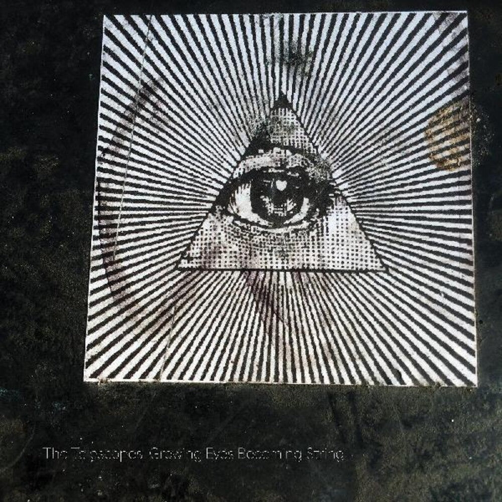 the album cover for Telescopes - Growing Eyes Becoming String [Clear Vinyl] [180 Gram] [Download Included]
