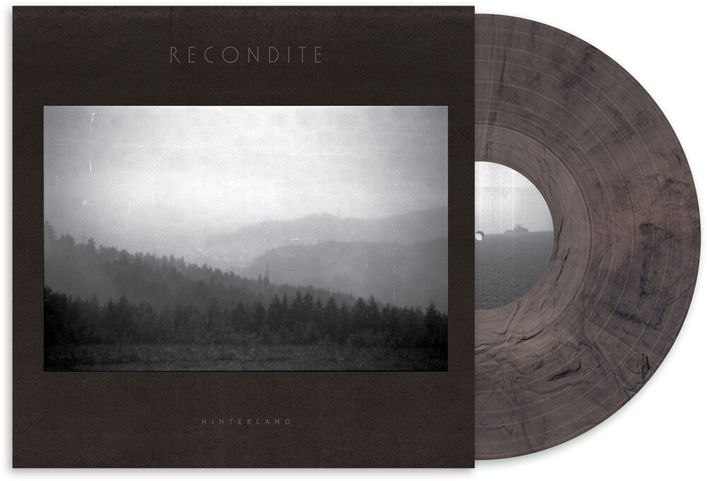 the album cover for Recondite - Hinterland (Blk) [Colored Vinyl] (Smok) (Can)