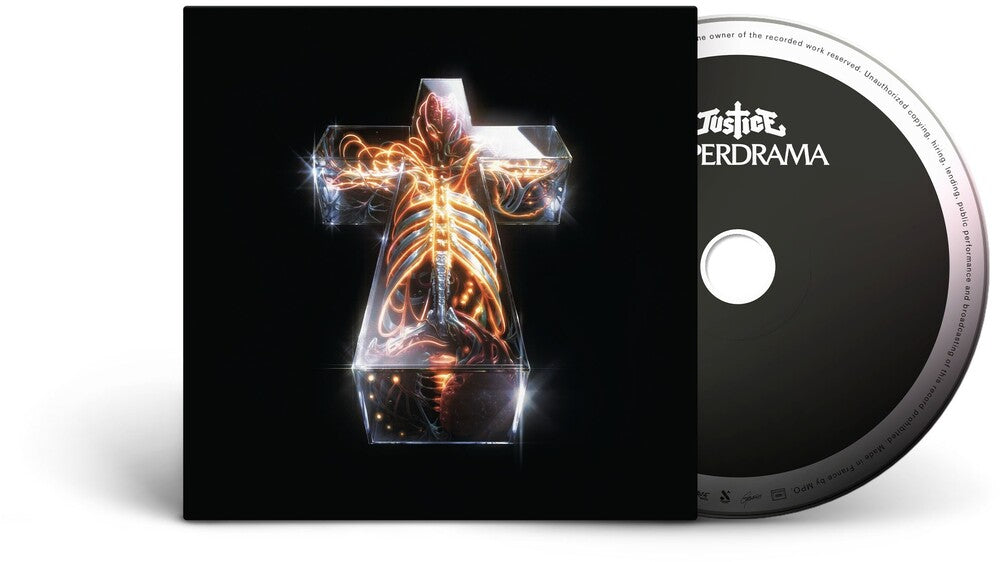 the album cover for Justice - Hyperdrama [CD]