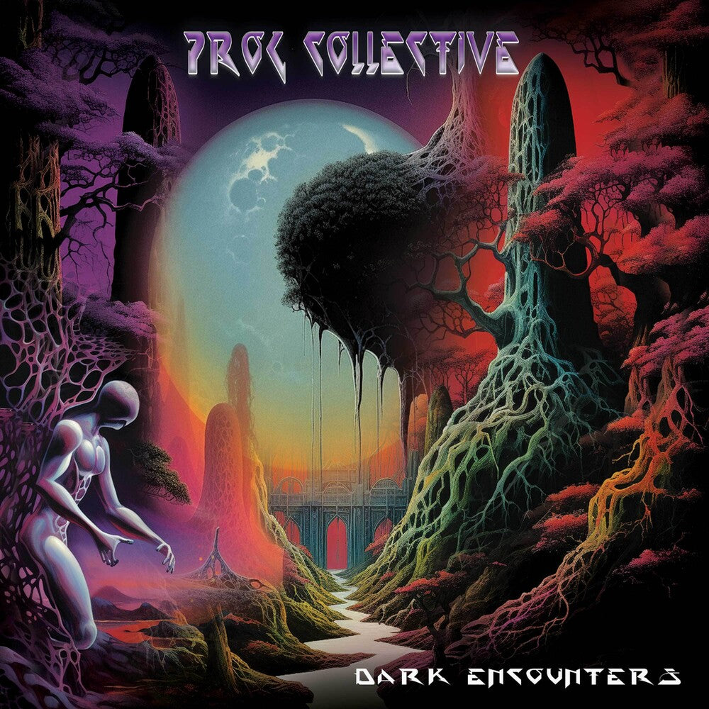 the album cover for The Prog Collective - Dark Encounters