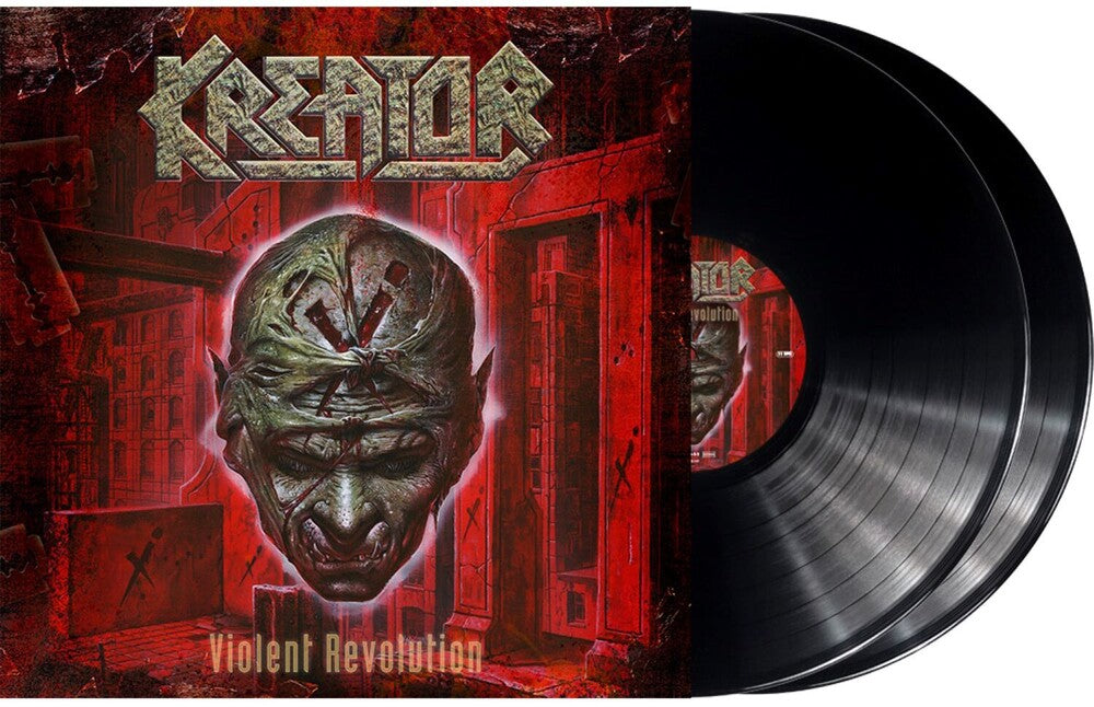the album cover for Kreator - Violent Revolution (Gate)