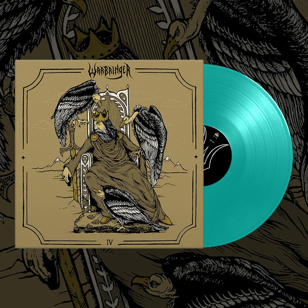 the album cover for Warbringer - Iv: Empires Collapse (Blue) [Colored Vinyl] (Grn)