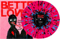 the album cover for Better Lovers - God Made Me An Animal - Pink Black Turquoise & Red