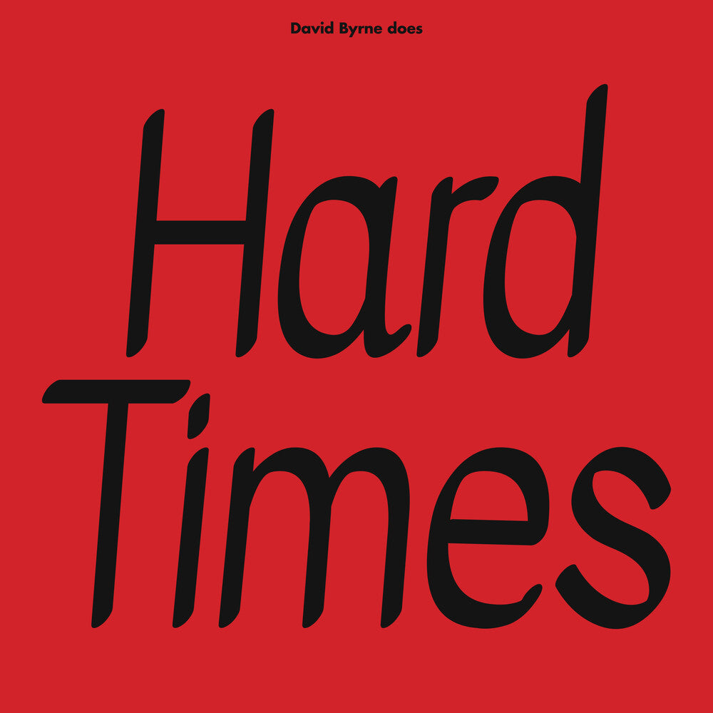 the album cover for David Byrne  & Paramore - Hard Times / Burning Down The House (Rsd) [Colored Vinyl]