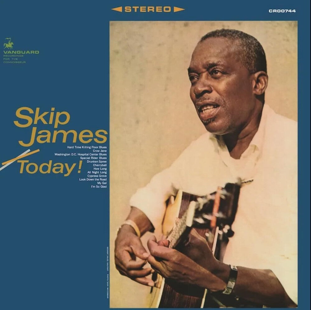the album cover for Skip James - Today! (Bluesville Acoustic Sounds Series)  [LP]
