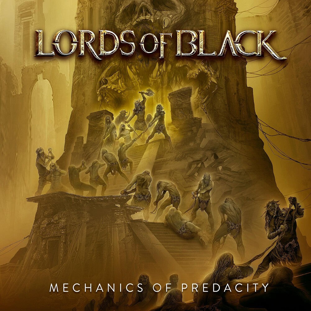 the album cover for Lords of Black - Mechanics Of Predacity
