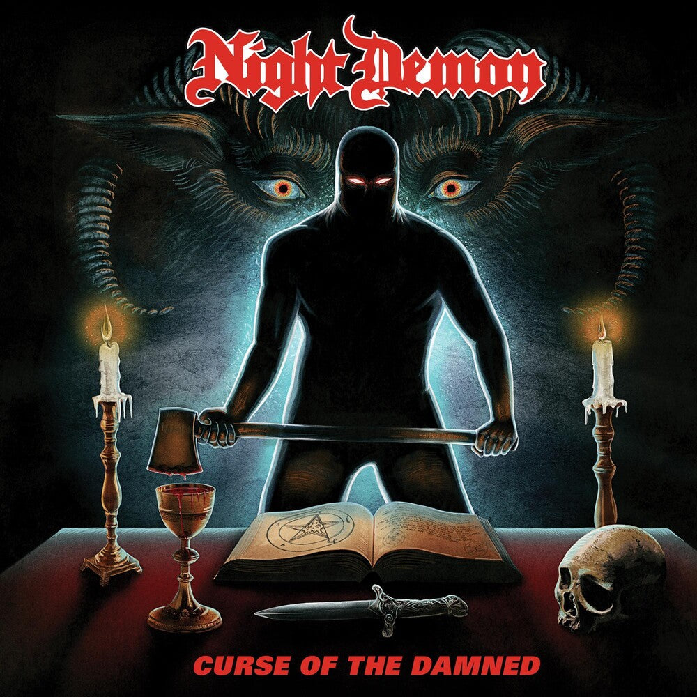 the album cover for Night Demon - Curse Of The Damned [Deluxe] [Reissue]