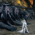 the album cover for Lustmord - Much Unseen Is Also Here