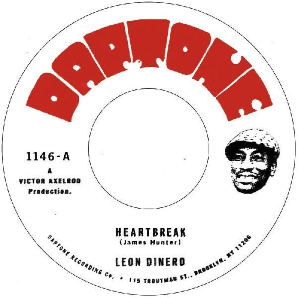 the album cover for Leon Dinero  & The Inversions - Heartbreak / Cut Both Ways