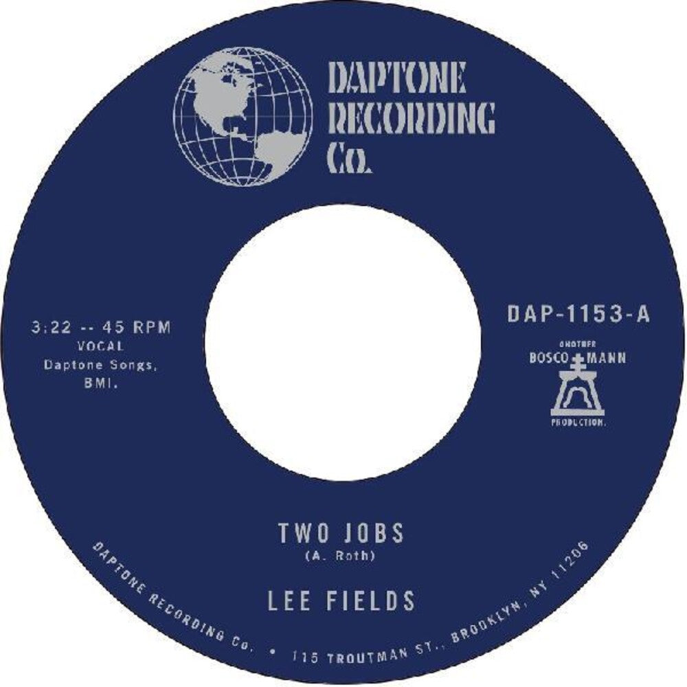 the album cover for Lee Fields - Two Jobs / Save Your Tears For Someone New