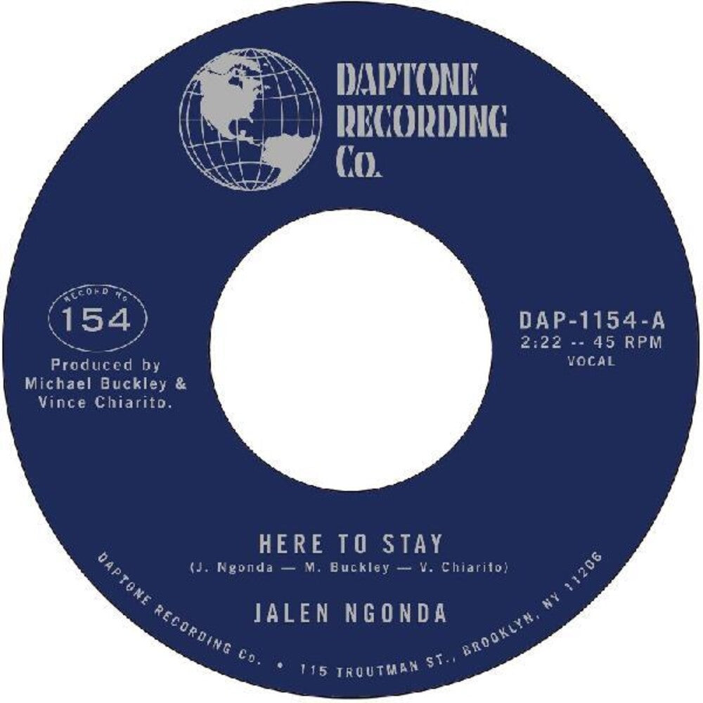 the album cover for Jalen Ngonda - Here To Stay / If You Don't Want My Love