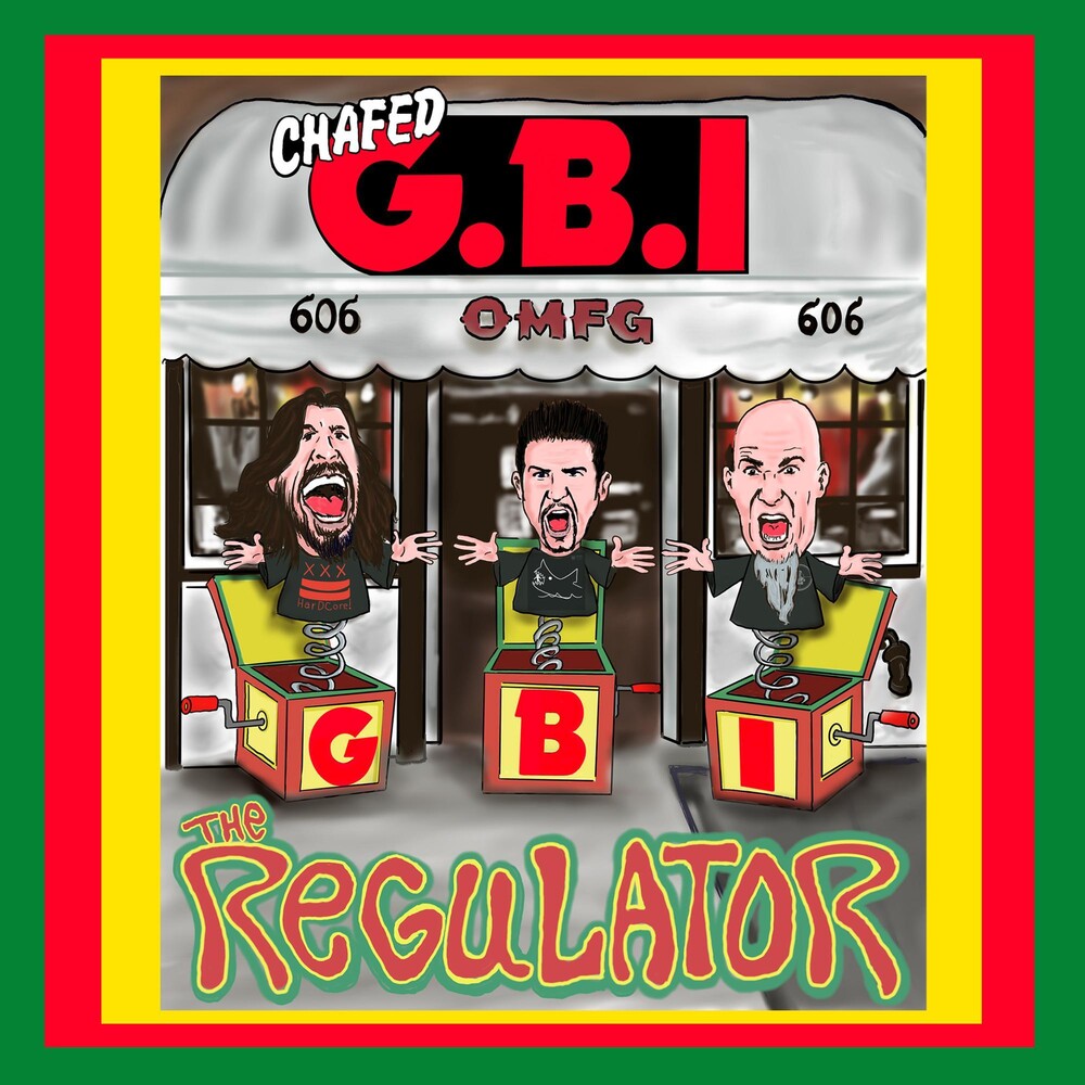 the album cover for G.B.I. (Grohl, Benante, Ian) - Regulator [Record Store Day] 