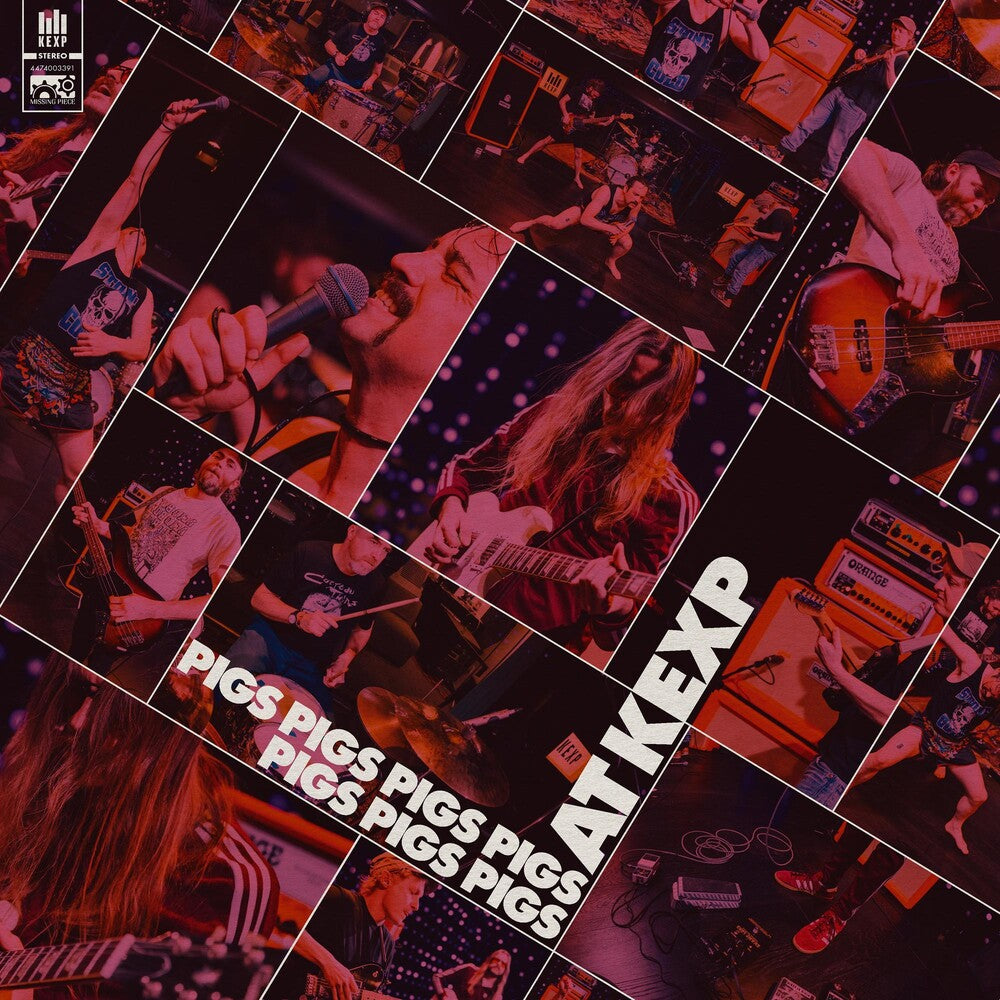 the album cover for Pigs Pigs Pigs Pigs Pigs Pigs Pigs - Live At Kexp [Record Store Day] 